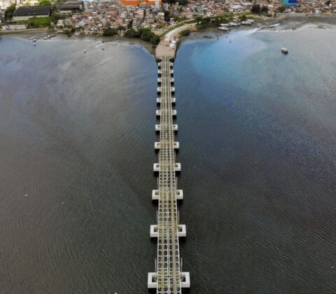 Imagem do post Ponte São João é elevada para passagem do VLT em Salvador