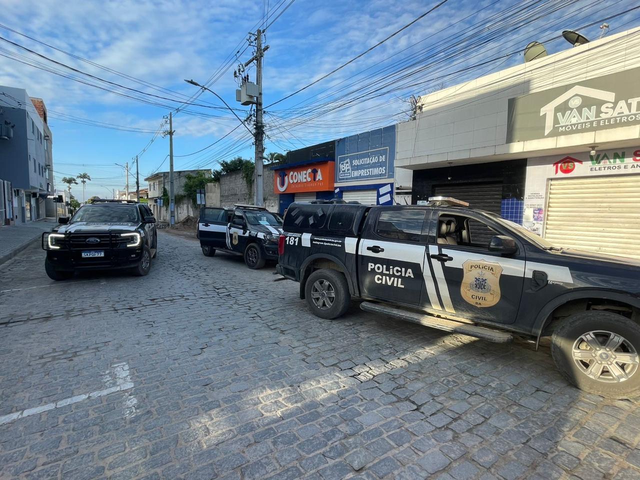 Operação Falso Crédito: Trio é preso em Serrinha por golpes contra idosos