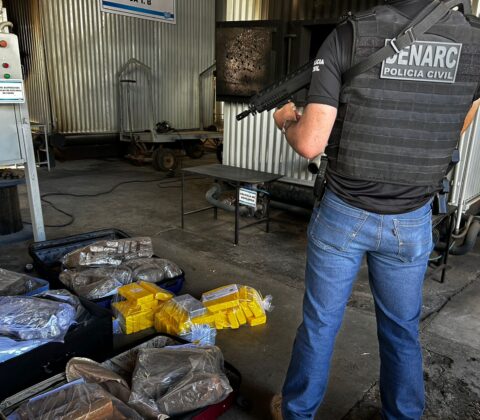 Imagem do post Cerca de 225 quilos de drogas são incinerados em Vitória da Conquista