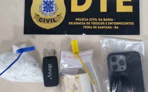 Imagem do post Preso chefe do tráfico delivery em Feira de Santana