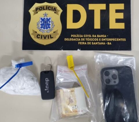 Imagem do post Preso chefe do tráfico delivery em Feira de Santana