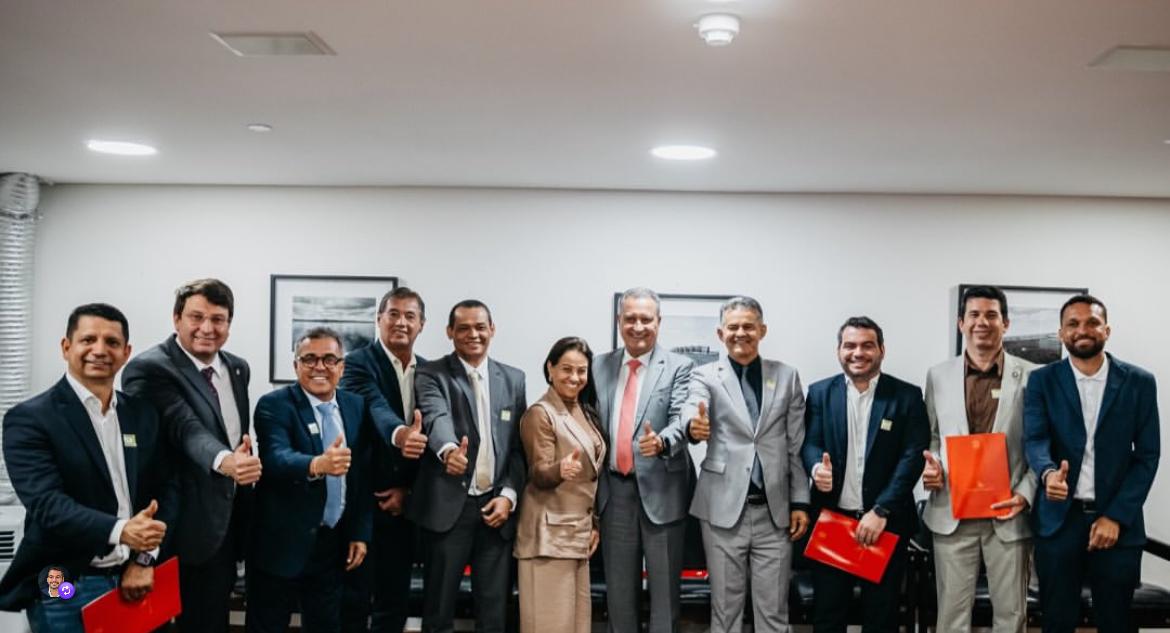 Presidente da FECBAHIA, Sivaldo Rios, é recebido pelo ministro Rui Costa e autoridades em Brasília