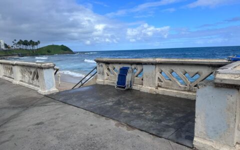 Imagem do post Pichação do TCP na Barra é retirada e polícia procura autores do vandalismo