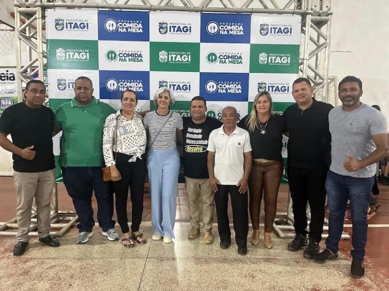 Itagi lança programa que garante comida na mesa e apoio à agricultura familiar