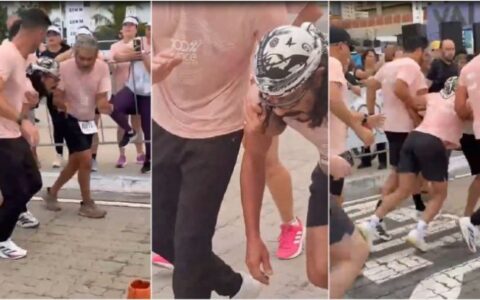 Imagem do post Susto! Bell Marques quase desmaia em evento em Fortaleza