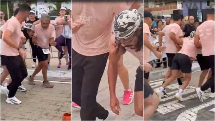 Susto! Bell Marques quase desmaia em evento em Fortaleza