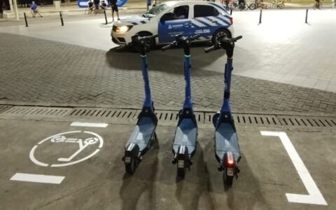 Imagem do post Salvador inicia demarcação física dos pontos de patinetes elétricos