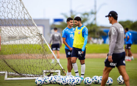 Imagem do post Bahia está pronto para encarar o Fluminense; Caio, Kanu e Erick seguem na transição