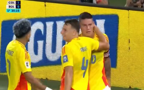 Imagem do post Arias brilha pela Colômbia, mas pode virar desfalque do Bahia contra o Fluminense