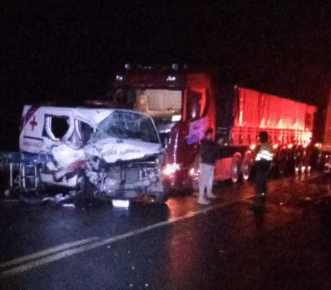 Imagem do post Tragédia na BR-116: Acidente com 5 veículos deixa 1 morto e 6 feridos