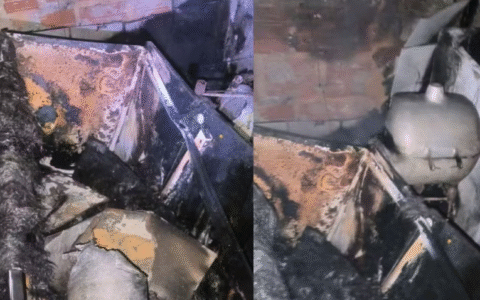 Imagem do post Pai e filho ficam feridos após incêndio em Pirajá