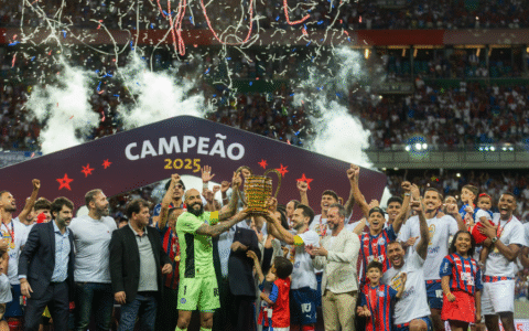 Imagem do post É Penta! Bahia massacra o Confiança e faz história na Copa do Nordeste 2025