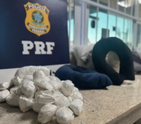 Imagem do post PRF encontra 4,5 kg de cocaína em objetos inusitados com passageiras