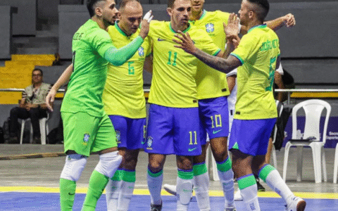 Imagem do post Brasil vence Guatemala na Copa das Nações de Futsal