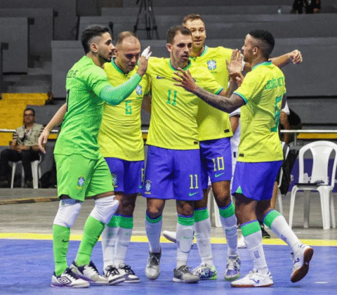 Imagem do post Brasil vence Guatemala na Copa das Nações de Futsal