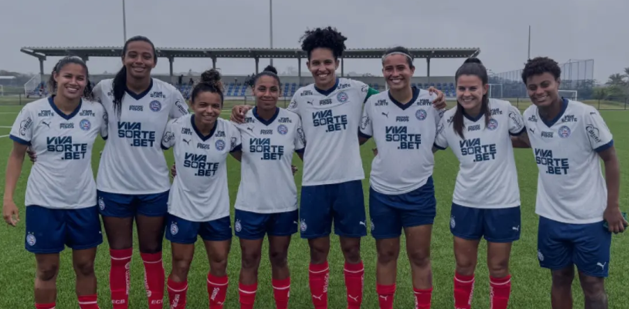 Bahia aplica goleada histórica e quebra recorde no feminino