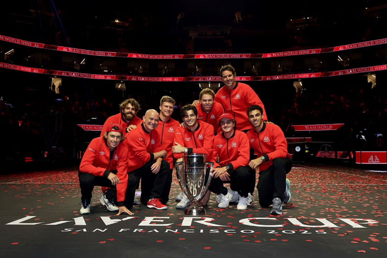 Time Mundo é campeão da Laver Cup mesmo sem João Fonseca na rodada final