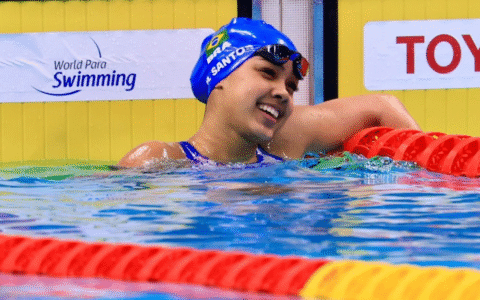 Imagem do post Brasileira de 17 anos quebra recorde e conquista ouro no Mundial Paralímpico
