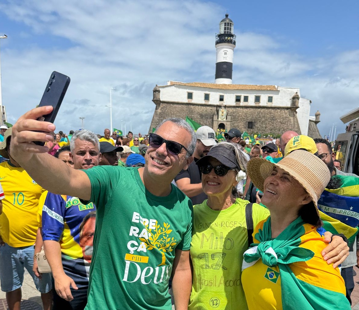 Cezar Leite publica carta de apoio a Bolsonaro em 7 de Setembro na Bahia