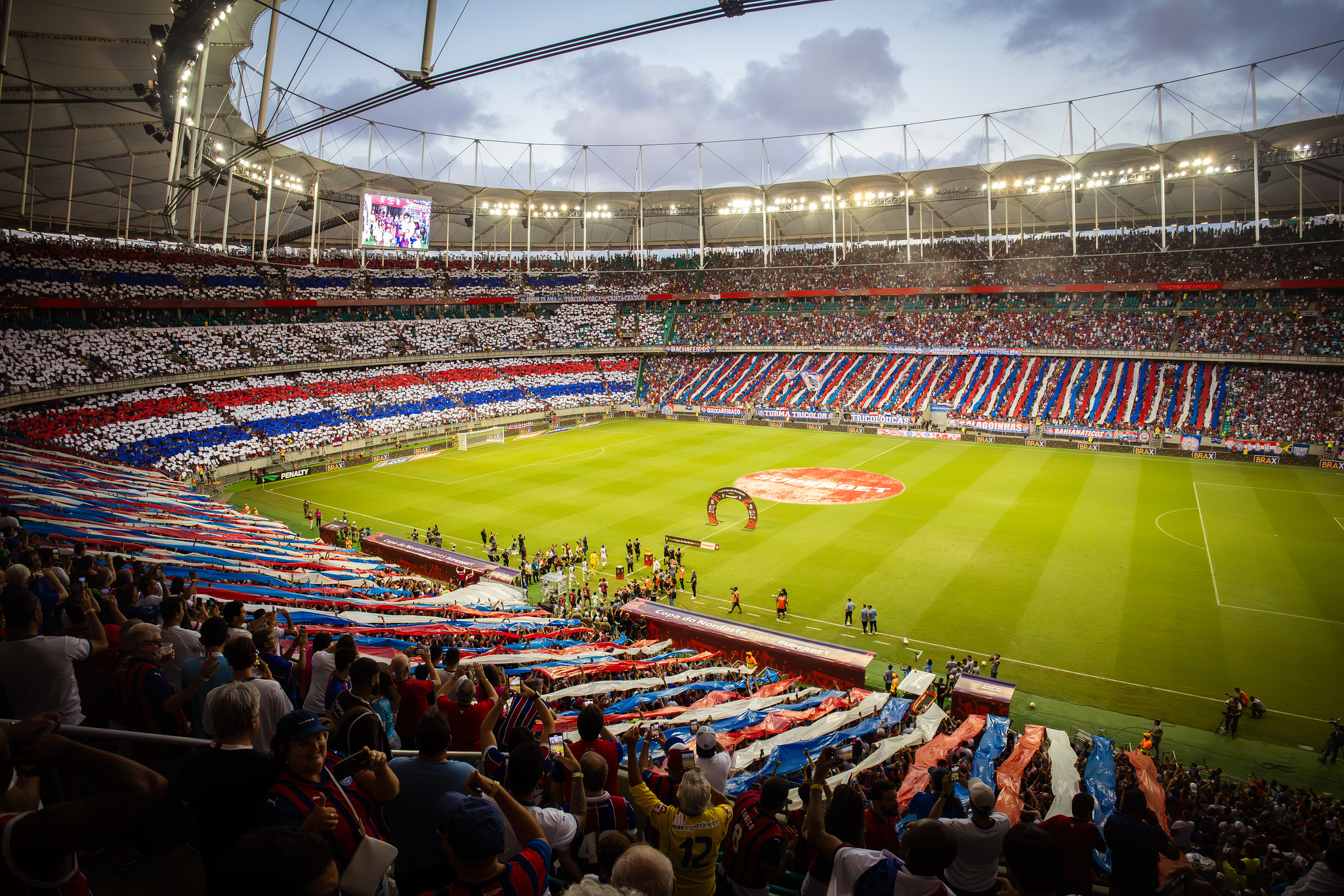 Público de Bahia e Confiança é o sexto maior da Arena; veja top-10