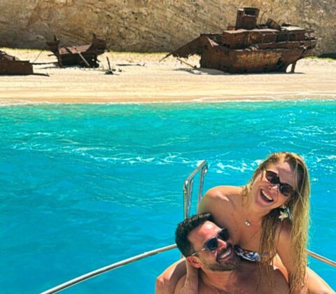 Imagem do post Alexandre Peixe curte férias nas ilhas gregas