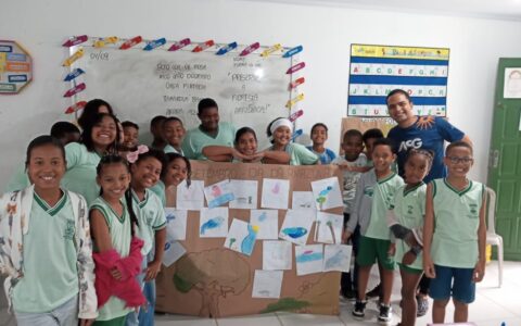 Imagem do post Crianças celebram Dia da Árvore com exposição artística