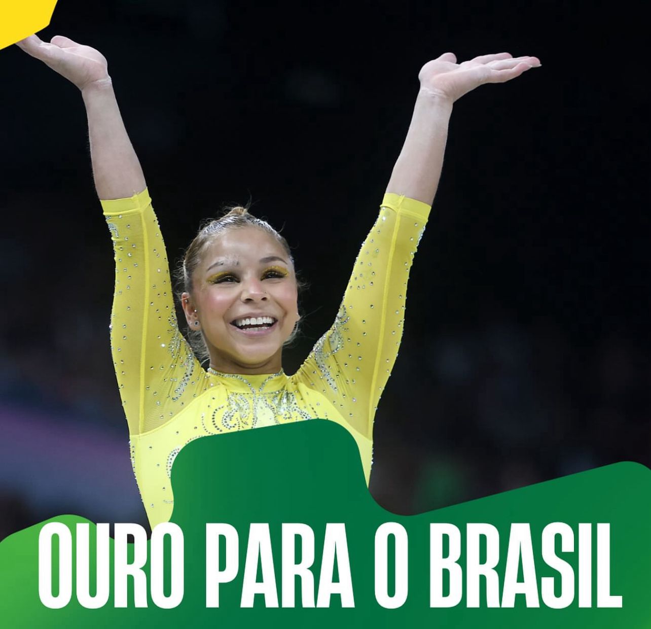 Flávia Saraiva brilha e conquista ouro na Hungria