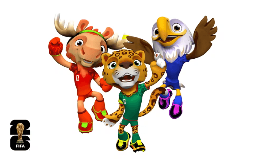 Conheça os mascotes que irão representar a Copa de 2026