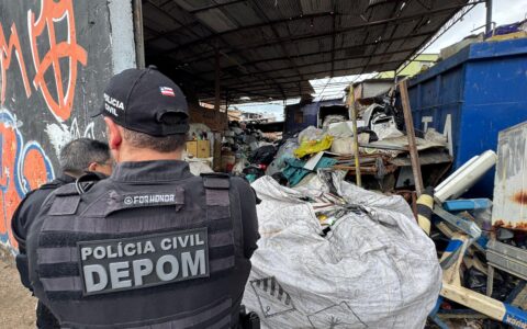 Imagem do post Operação Escudo Urbano fecha ferros-velhos irregulares