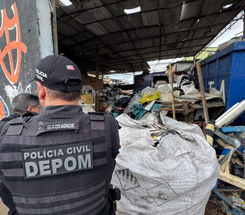 Imagem do post Operação Escudo Urbano fecha ferros-velhos irregulares