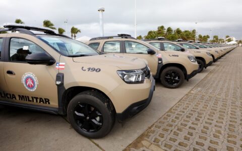 Imagem do post Polícias Militar e Civil de Salvador recebem 120 novas viaturas