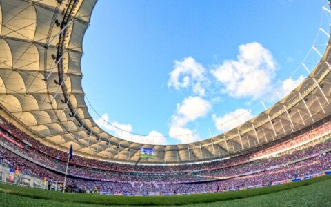 Imagem do post Arena Fonte Nova terá shows e segurança reforçada na final da Copa do Nordeste entre Bahia e Confiança