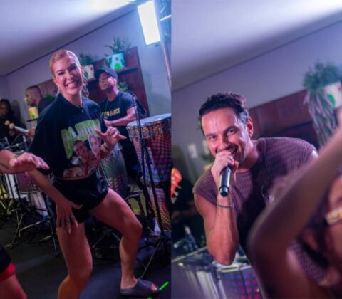 Imagem do post Vídeo: Guig agita aniversário de Lore Improta em Salvador com muito swing