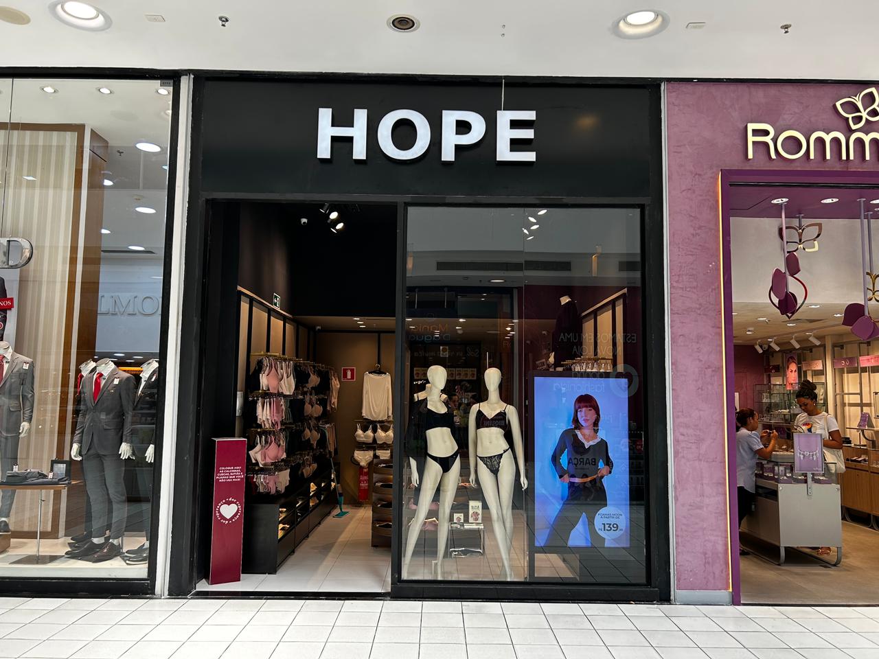 Hope inaugura loja no Shopping Paralela com descontos especiais em setembro