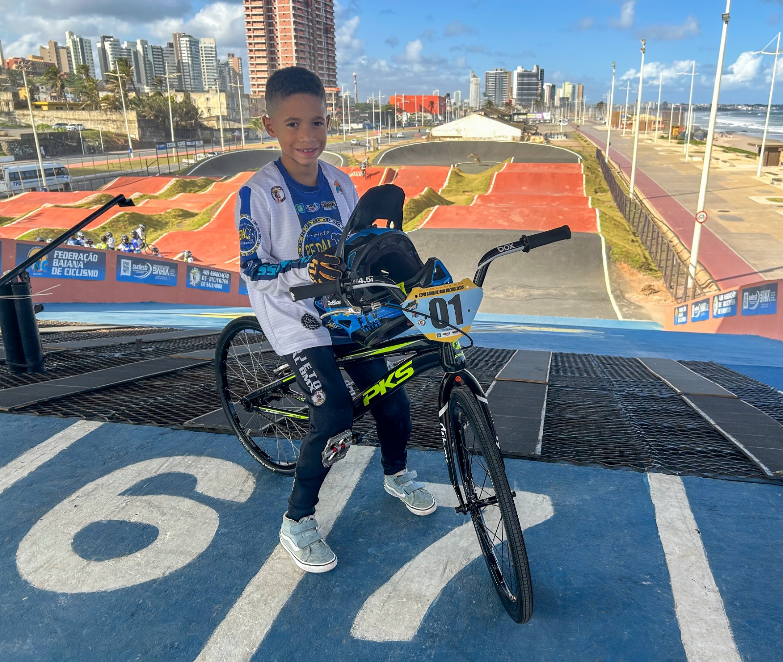 Ciclistas baianos viajam para Pernambuco em busca de pontos no ranking nacional de bicicross