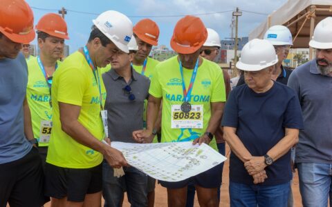 Imagem do post Bruno Reis vistoria obras da Arena Multiuso na Boca do Rio; entrega prevista para 2026