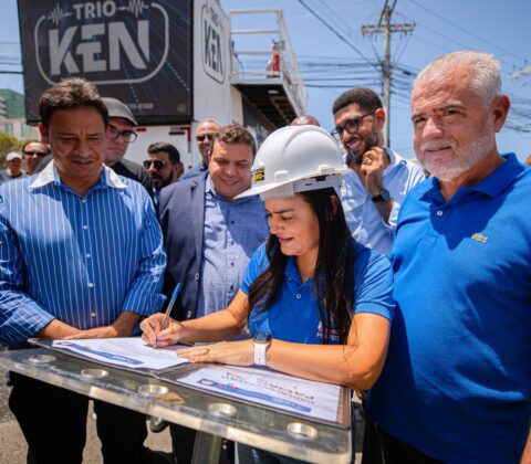 Imagem do post Débora Regis lança Pavimenta Lauro e anuncia recuperação de 30 ruas até o fim do ano