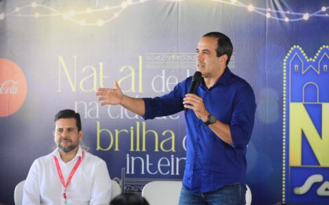 Imagem do post Bruno Reis lança programação do Natal Luz Salvador 2025 e promete maior festejo natalino do Brasil