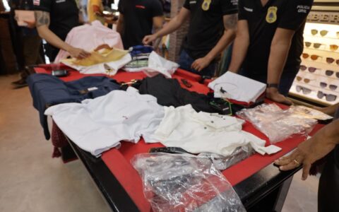 Imagem do post Mais de mil peças de vestuário são apreendidas durante Operação Comércio Legal
