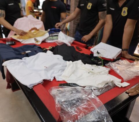 Imagem do post Mais de mil peças de vestuário são apreendidas durante Operação Comércio Legal