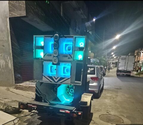 Imagem do post PM apreende equipamento de som tipo paredão em Paripe
