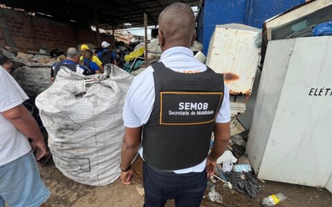 Imagem do post Semob reforça combate ao comércio ilegal de materiais do transporte público em Salvador