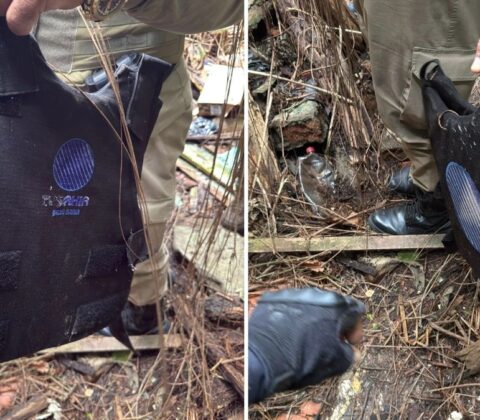 Imagem do post PM apreende colete balístico e munição no 2 de Julho