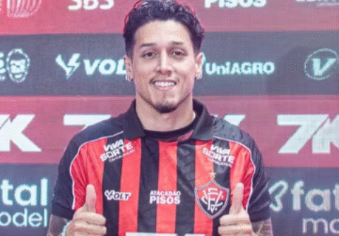 Imagem do post “Nas três posições da frente eu jogo em todas”, diz novo reforço do Vitória