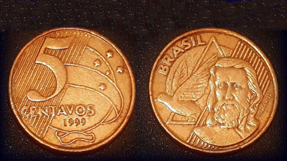 Achado raro: Moeda de 5 centavos pode valer até R$ 400