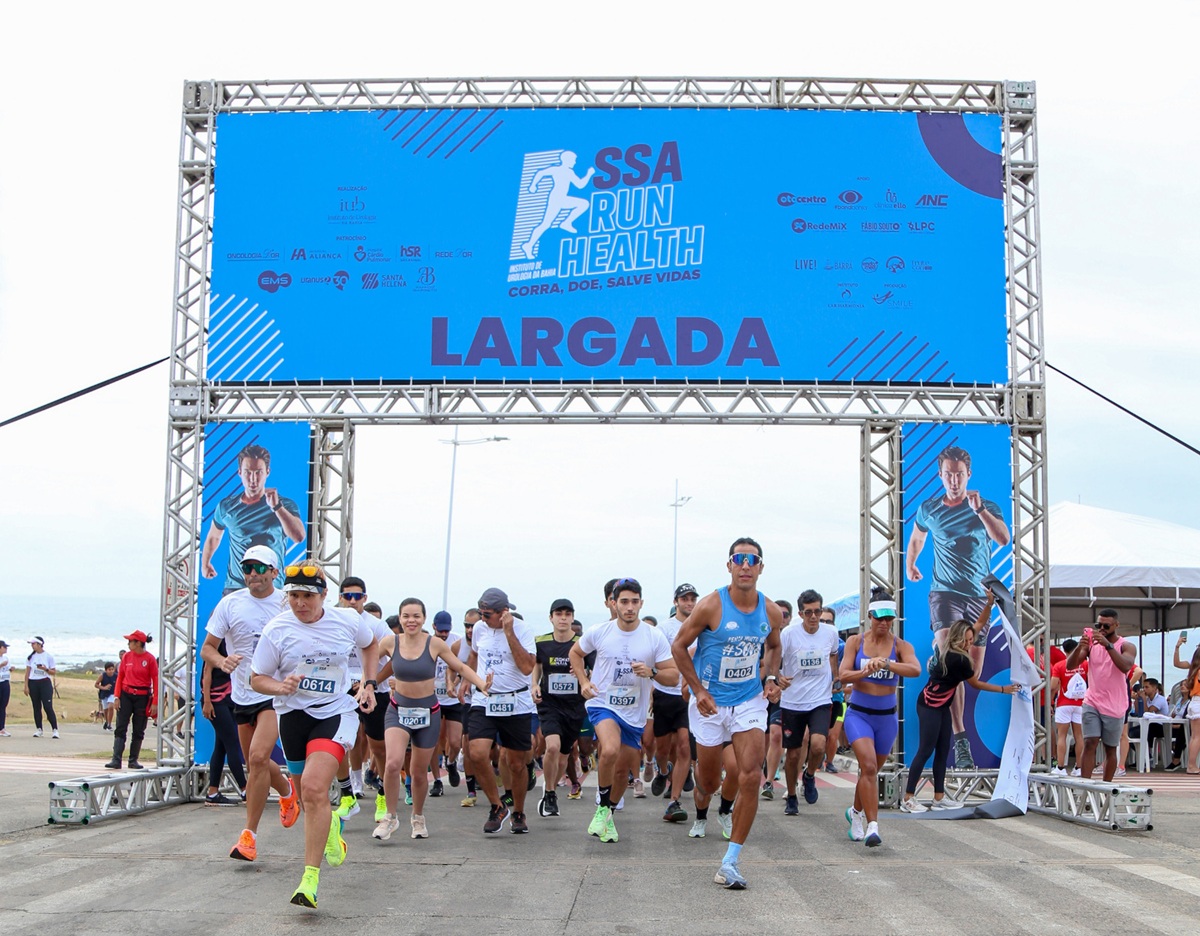 SSA Run Life 2025: corrida solidária une esporte, saúde e solidariedade em Salvador