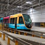 VLT de Salvador: 4º trem chega à cidade e obras superam 60% de execução