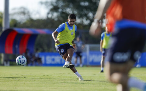 Imagem do post Com Erick e Ruan Pablo em campo, Bahia segue preparação para o Ba x Vi