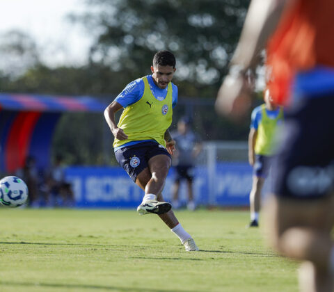 Imagem do post Com Erick e Ruan Pablo em campo, Bahia segue preparação para o Ba x Vi