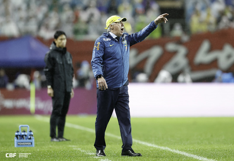Ancelotti enaltece atuação do Brasil na goleada sobre a Coreia do Sul: “Jogo completo”